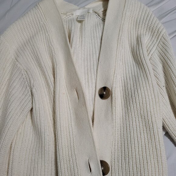 Cream/ off white colored cardigan - Picture 1 of 2